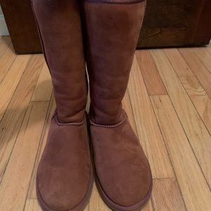 UGG Australia classic tall brown Women’s size 7.